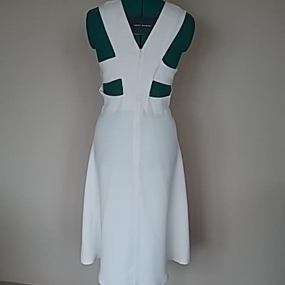 Zara Dresses & Skirts - NWT 2018 Zara winter white dress with cut-out back